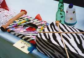 Celia's MusicFest exhibit.