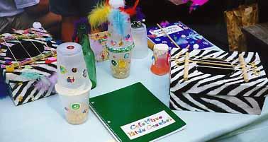 Marc's and Andrea's MusicFest exhibit.