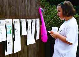 Margot checks out Kids Create! web pages.