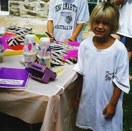 Monica's MusicFest exhibit.